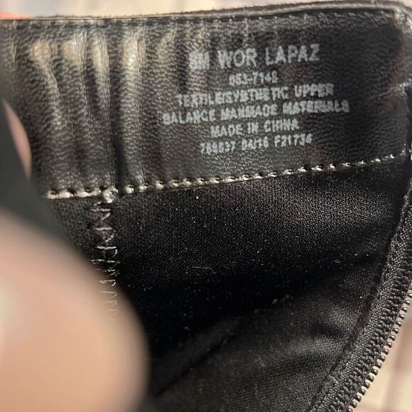 Worthington Women's Black Lapaz Pointed Toe Wedge Heel Ankle Boots Size 8 - Picture 10 of 11